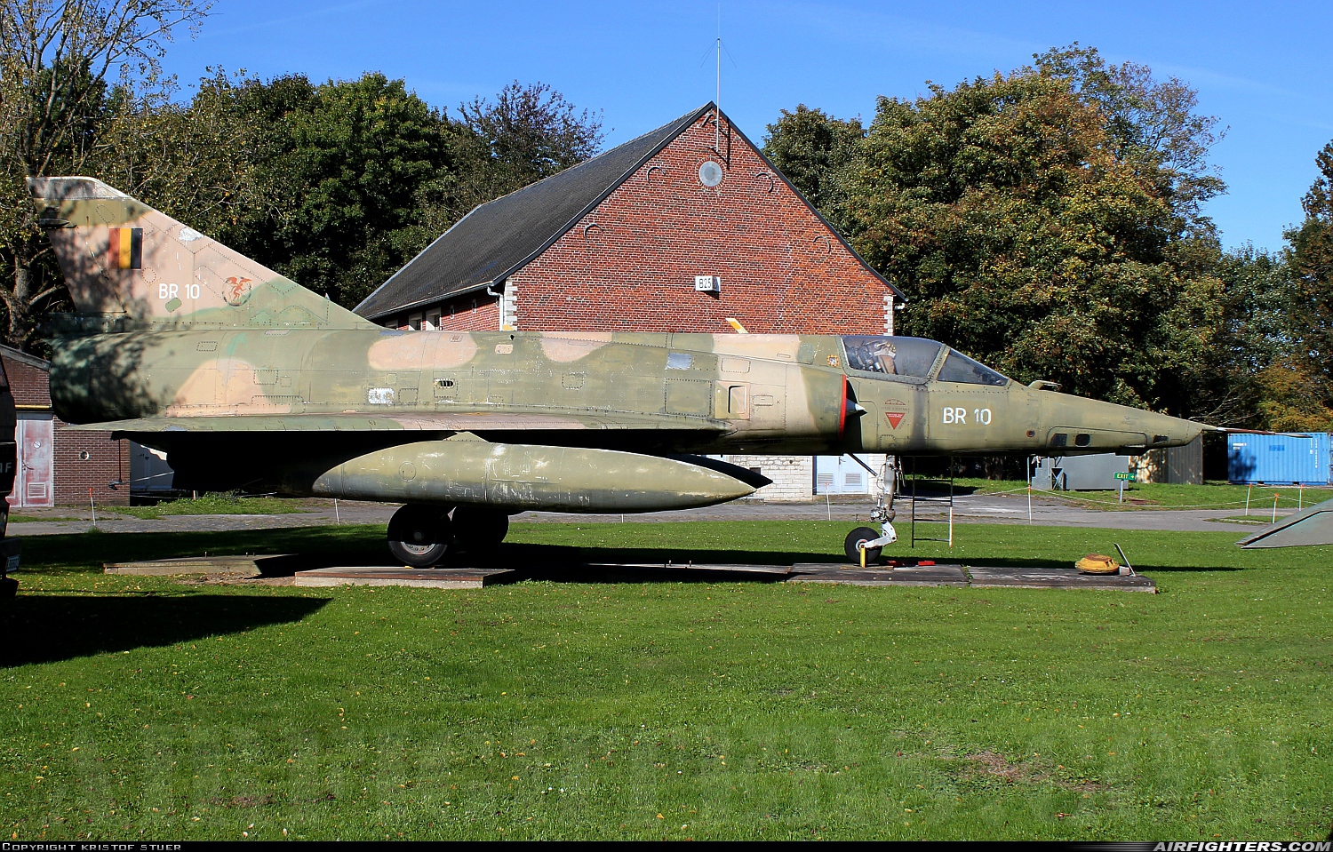 Belgium - Air Force Dassault Mirage 5BR BR10 at Beauvechain (EBBE), Belgium