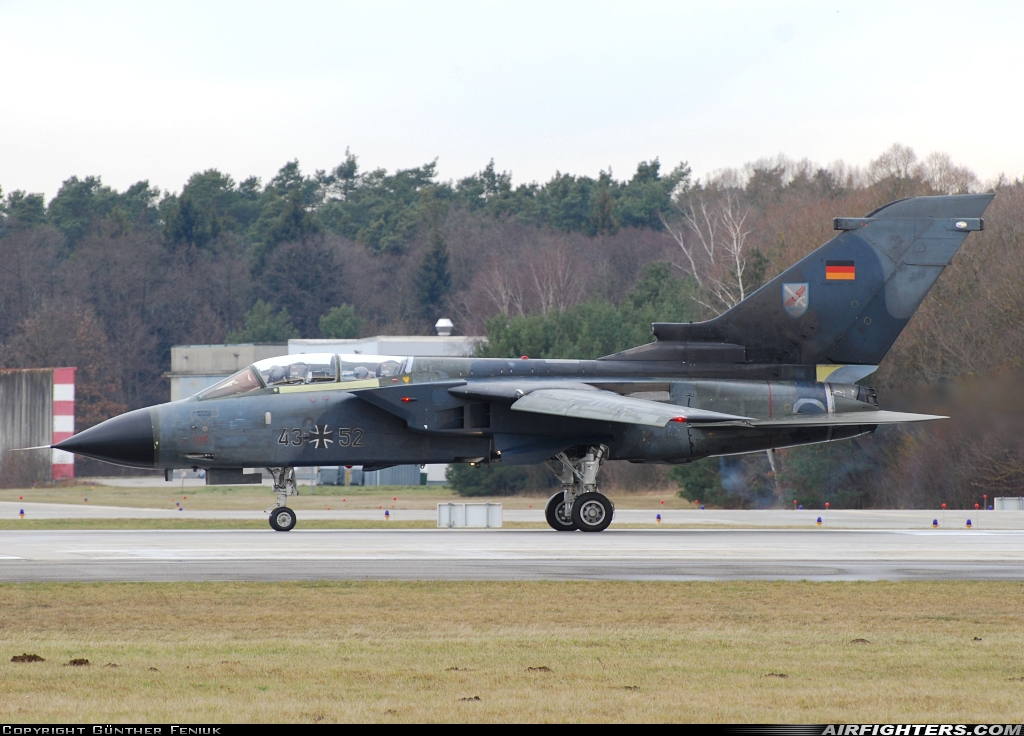 Germany - Air Force Panavia Tornado IDS 43+52 at Ingolstadt - Manching (ETSI), Germany