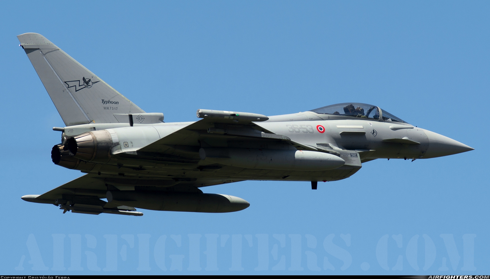 Italy - Air Force Eurofighter F-2000A Typhoon (EF-2000S) MM7347 at Beja (BA11) (LPBJ), Portugal