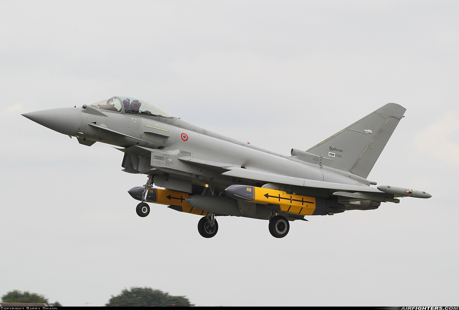 Company Owned - Alenia Aermacchi Eurofighter F-2000A Typhoon (EF-2000S) CSX7305 at Warton (EGNO), UK