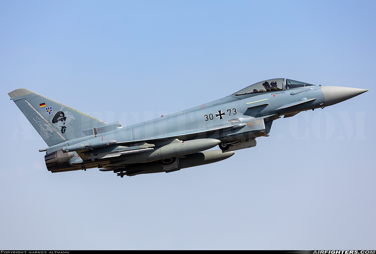 Germany - Air Force Eurofighter EF-2000 Typhoon S 30+73 at Fairford (FFD / EGVA), UK