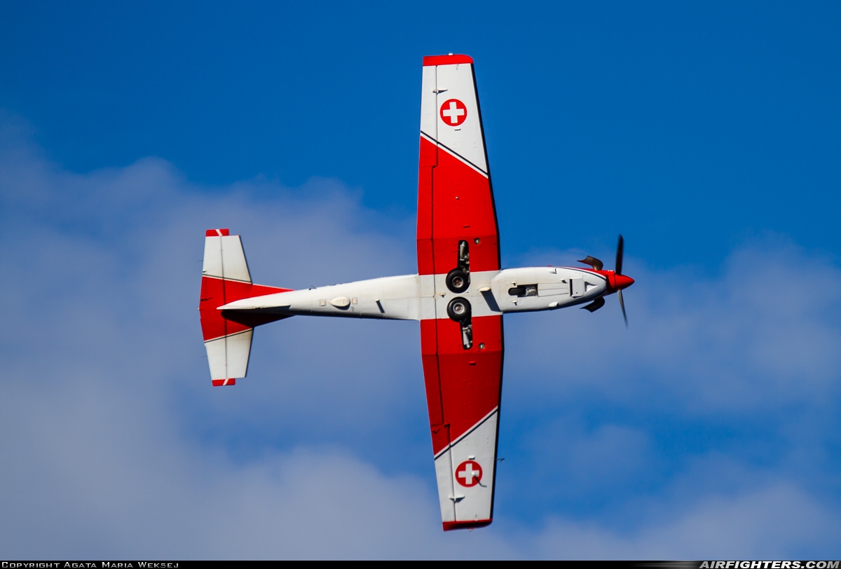Switzerland - Air Force Pilatus NCPC-7 Turbo Trainer A-918 at Off-Airport - Axalp, Switzerland