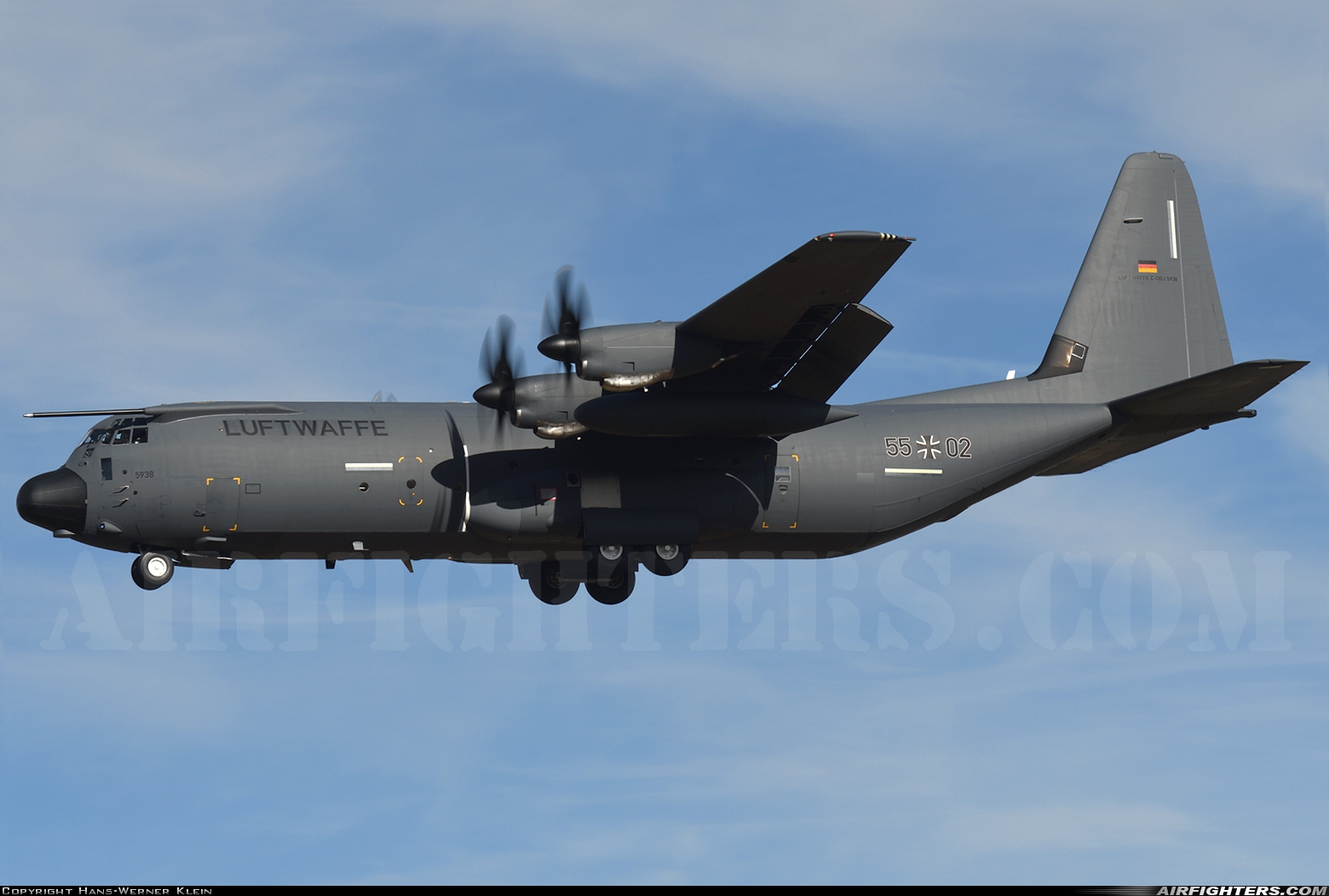 Germany - Air Force Lockheed Martin C-130J-30 Hercules (L-382) 55+02 at Norvenich (ETNN), Germany