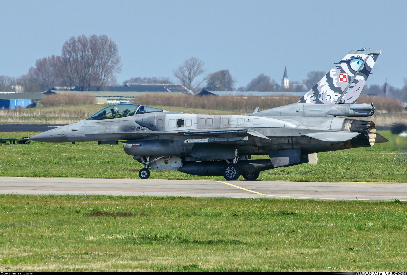 Poland - Air Force General Dynamics F-16C Fighting Falcon 4055 at Leeuwarden (LWR / EHLW), Netherlands