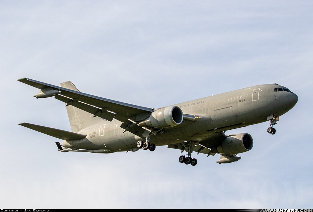 Italy - Air Force Boeing KC-767A (767-2EY/ER) MM62228 at Leeuwarden (LWR / EHLW), Netherlands
