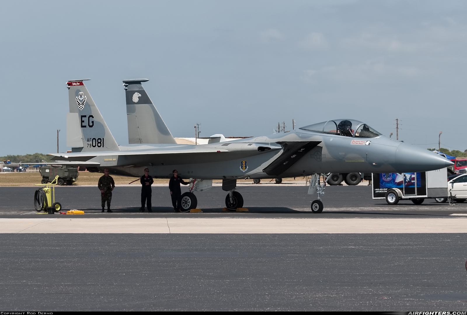 USA - Air Force McDonnell Douglas F-15C Eagle 79-0081 at Tampa-Macdill AFB (MCF/KMCF), USA