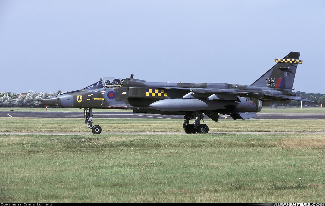 UK - Air Force Sepecat Jaguar GR3 XX748 at Honington (BEQ / EGXH), UK