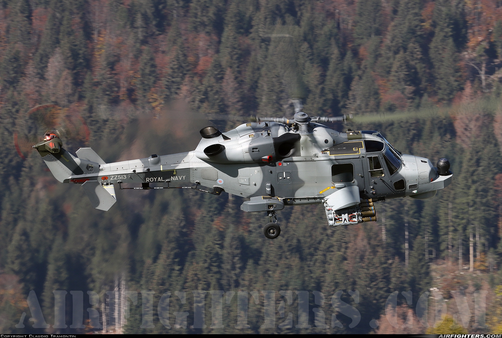 UK - Navy AgustaWestland Wildcat HMA2 ZZ513 at Asiago (LIDA), Italy
