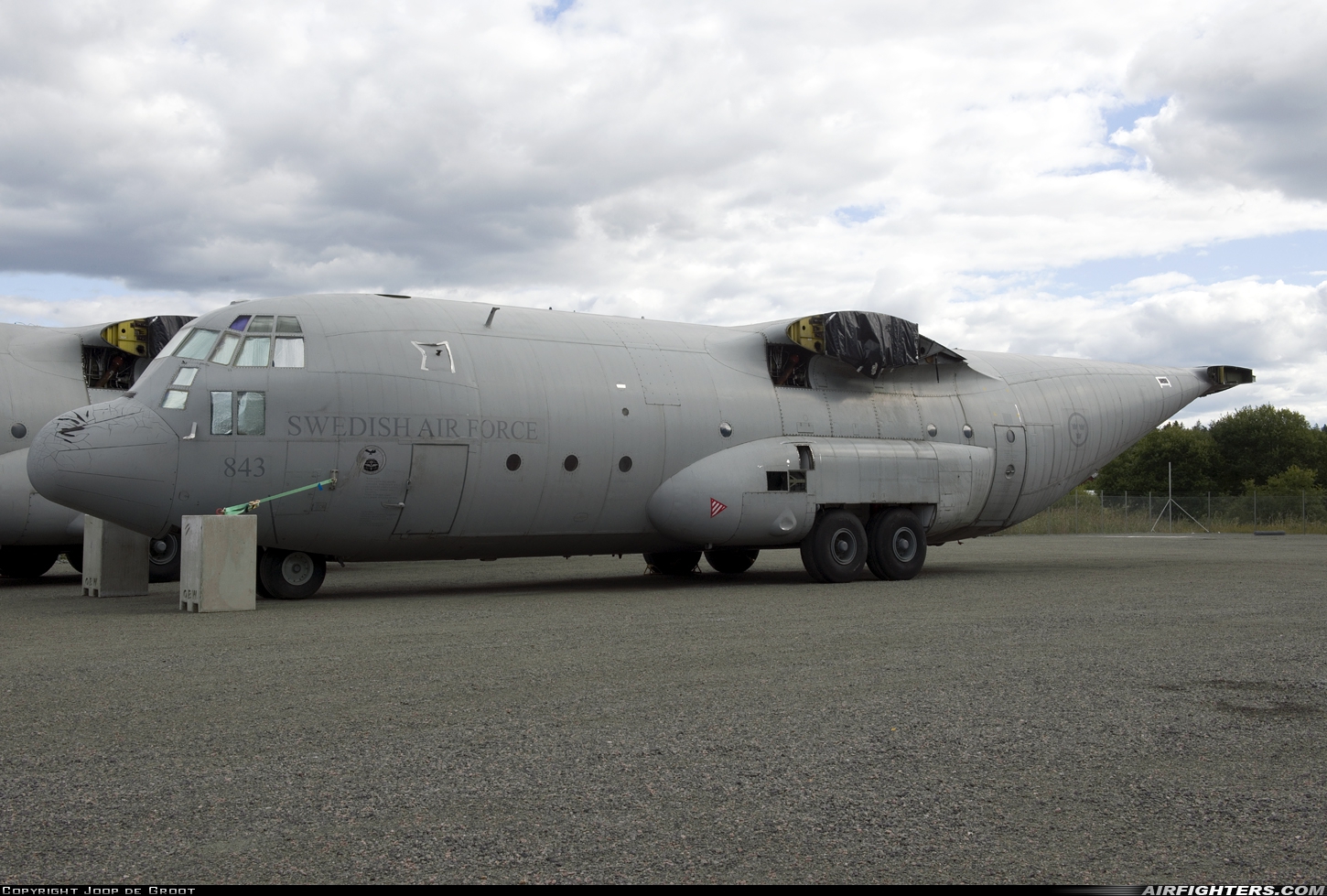 Sweden - Air Force Lockheed Tp-84 Hercules (C-130H / L-382) 84003 at Gothenburg - City (Save) (GSE / ESGP), Sweden