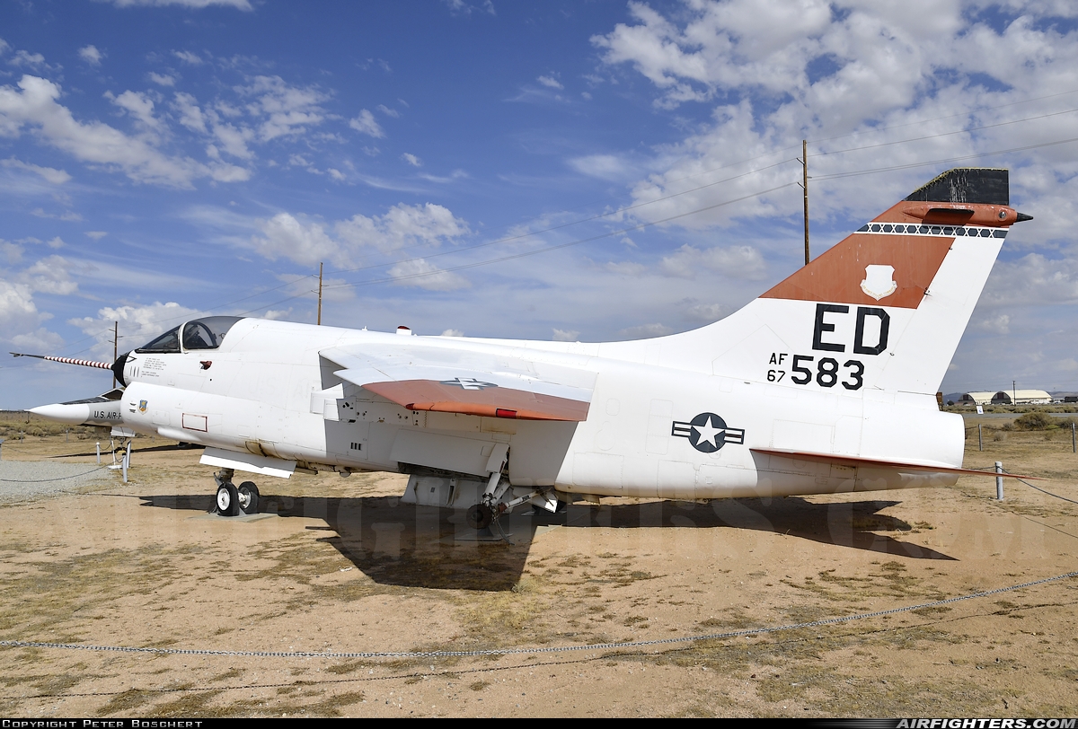 USA - Air Force LTV Aerospace YA-7D Corsair II 67-14583 at Edwards - AFB (EDW / KEDW), USA