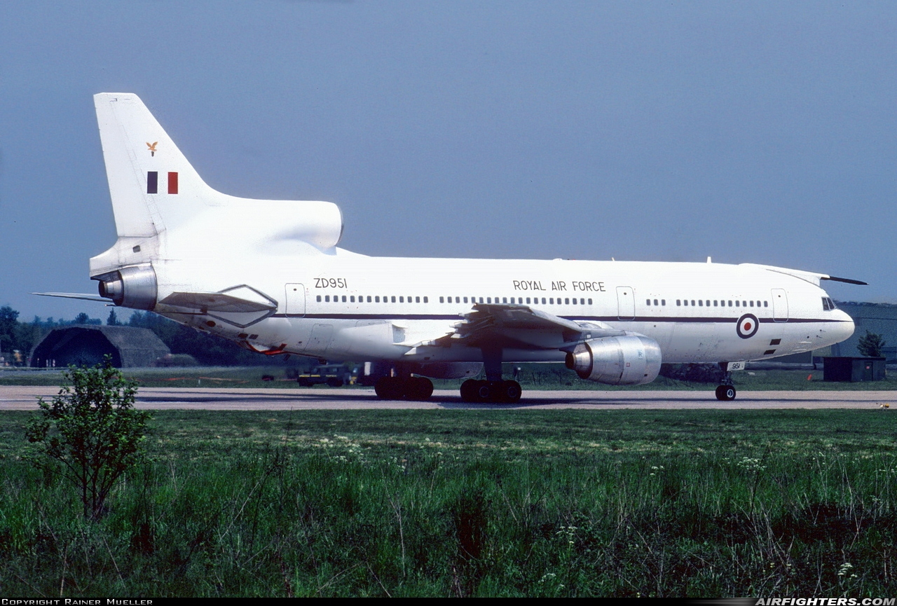 UK - Air Force Lockheed L-1011-385-3 TriStar K1 (500) ZD951 at Gutersloh (GUT / ETUO), Germany