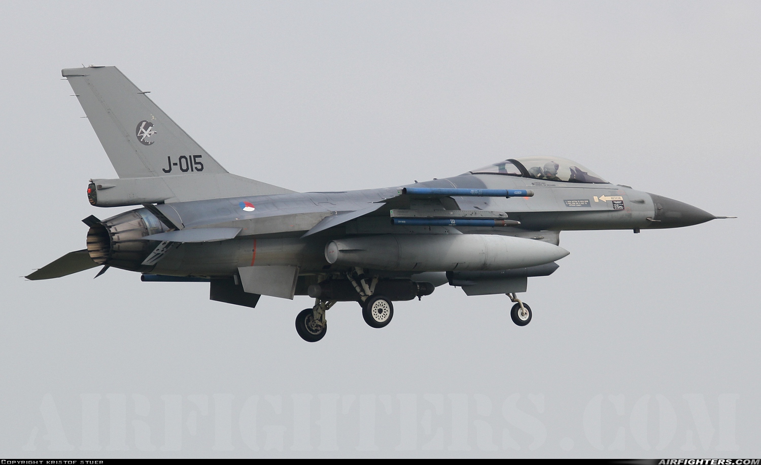 Netherlands - Air Force General Dynamics F-16AM Fighting Falcon J-015 at Uden - Volkel (UDE / EHVK), Netherlands
