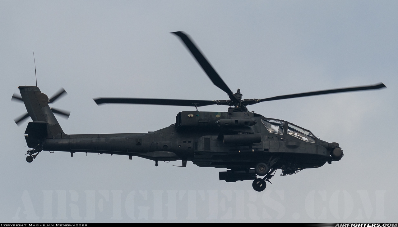 Netherlands - Air Force Boeing AH-64DN Apache Longbow Q-24 at De Peel (EHDP), Netherlands