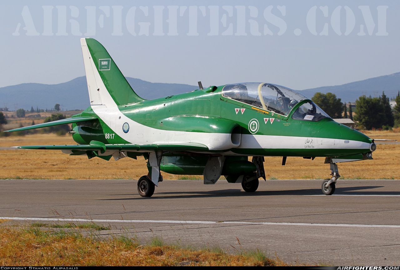 Saudi Arabia - Air Force British Aerospace Hawk Mk.65A 8817 at Tanagra (LGTG), Greece