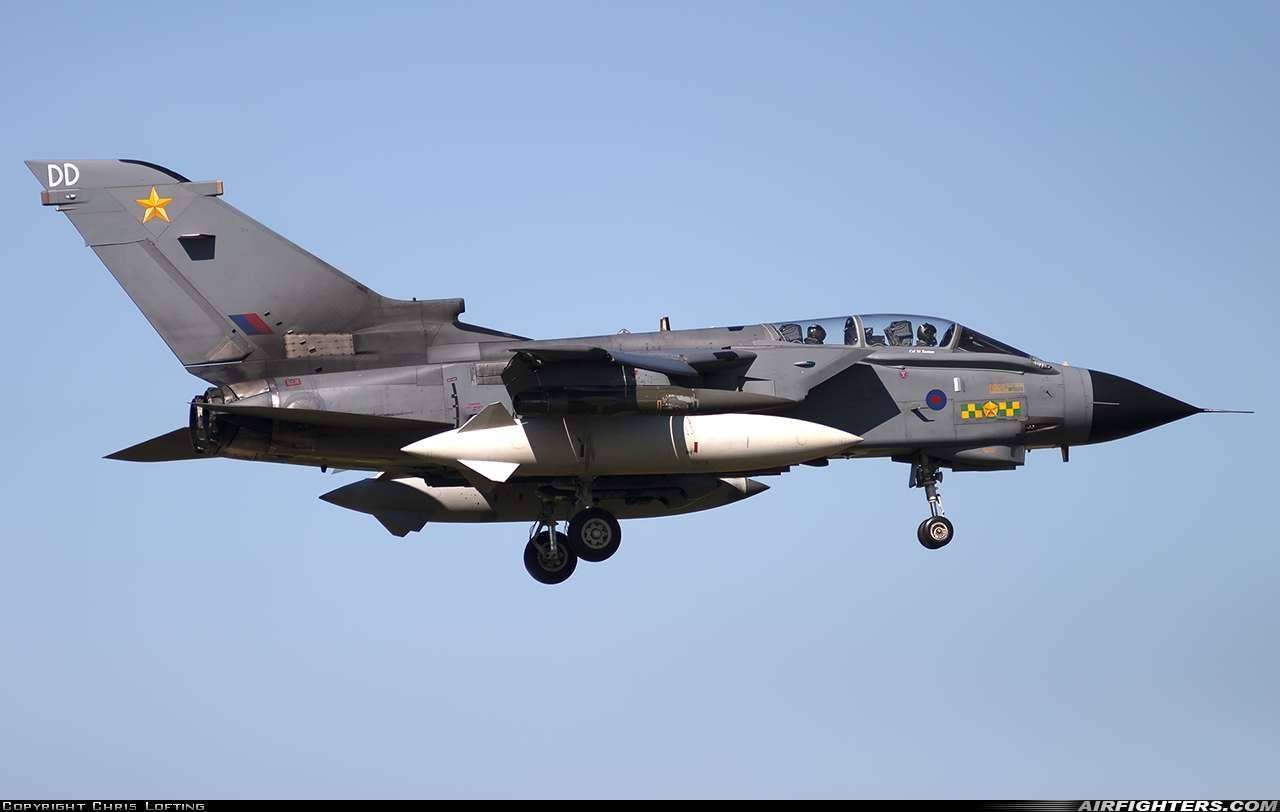 UK - Air Force Panavia Tornado GR4 ZA550 at Marham (King's Lynn -) (KNF / EGYM), UK