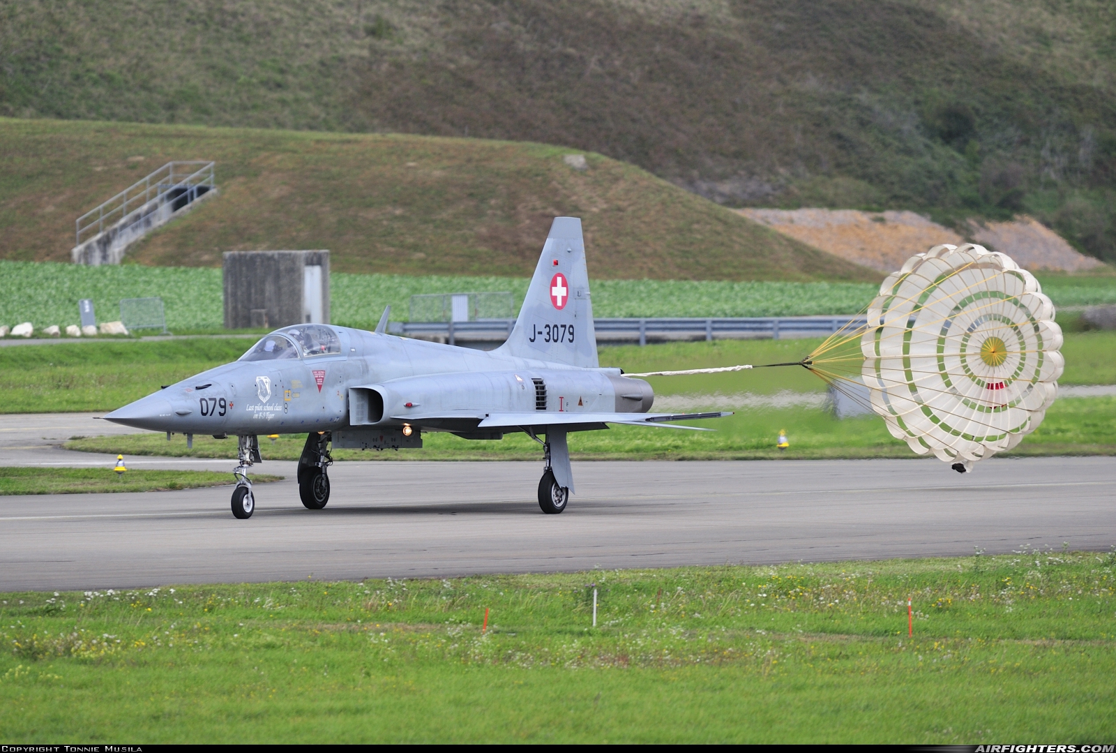Switzerland - Air Force Northrop F-5E Tiger II J-3079 at Payerne (LSMP), Switzerland