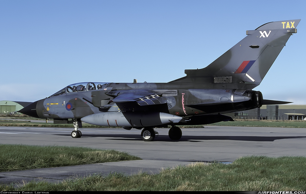 UK - Air Force Panavia Tornado GR1(T) ZA325 at Lossiemouth (LMO / EGQS), UK