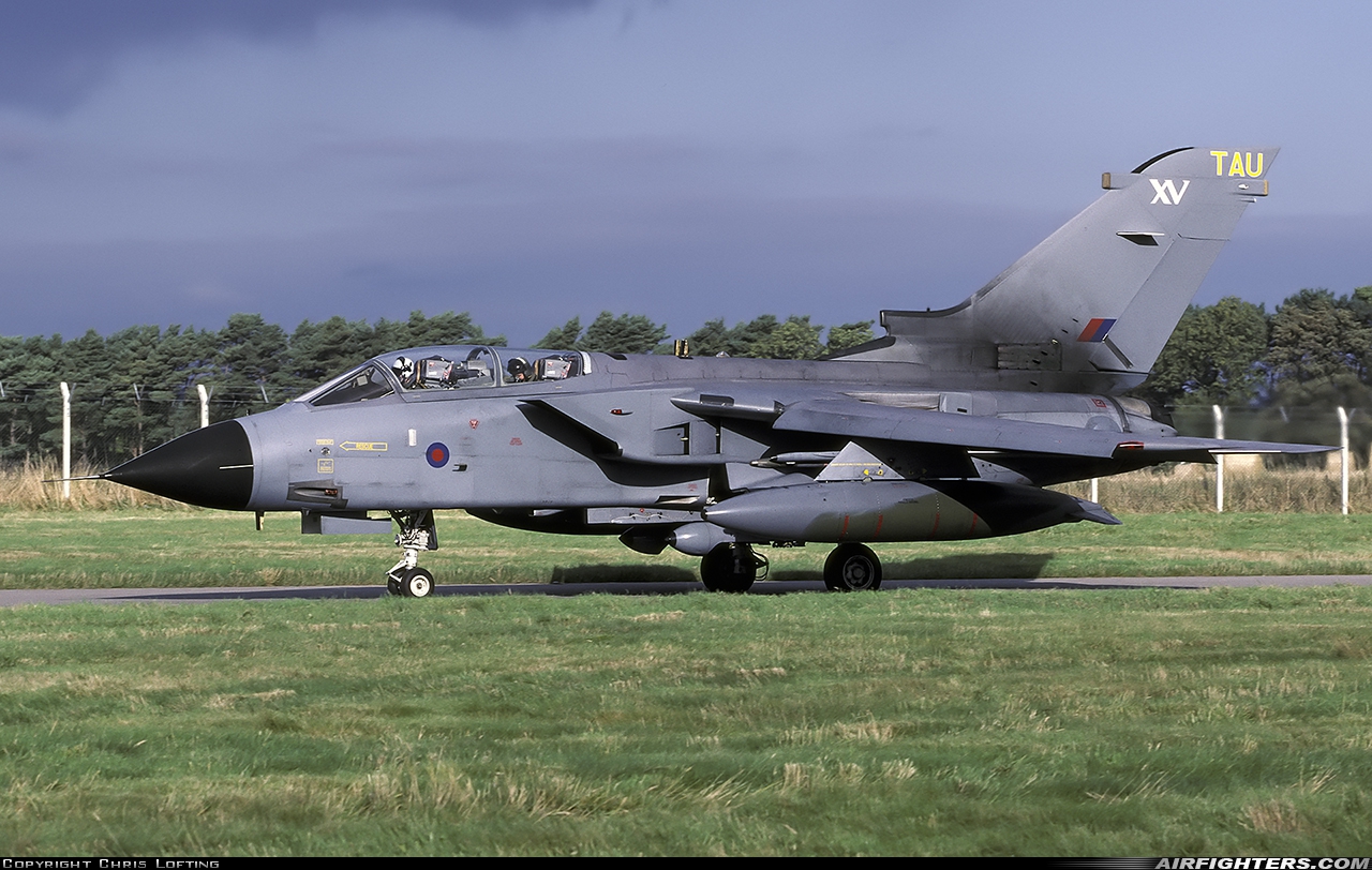 UK - Air Force Panavia Tornado GR1(T) ZA352 at Lossiemouth (LMO / EGQS), UK