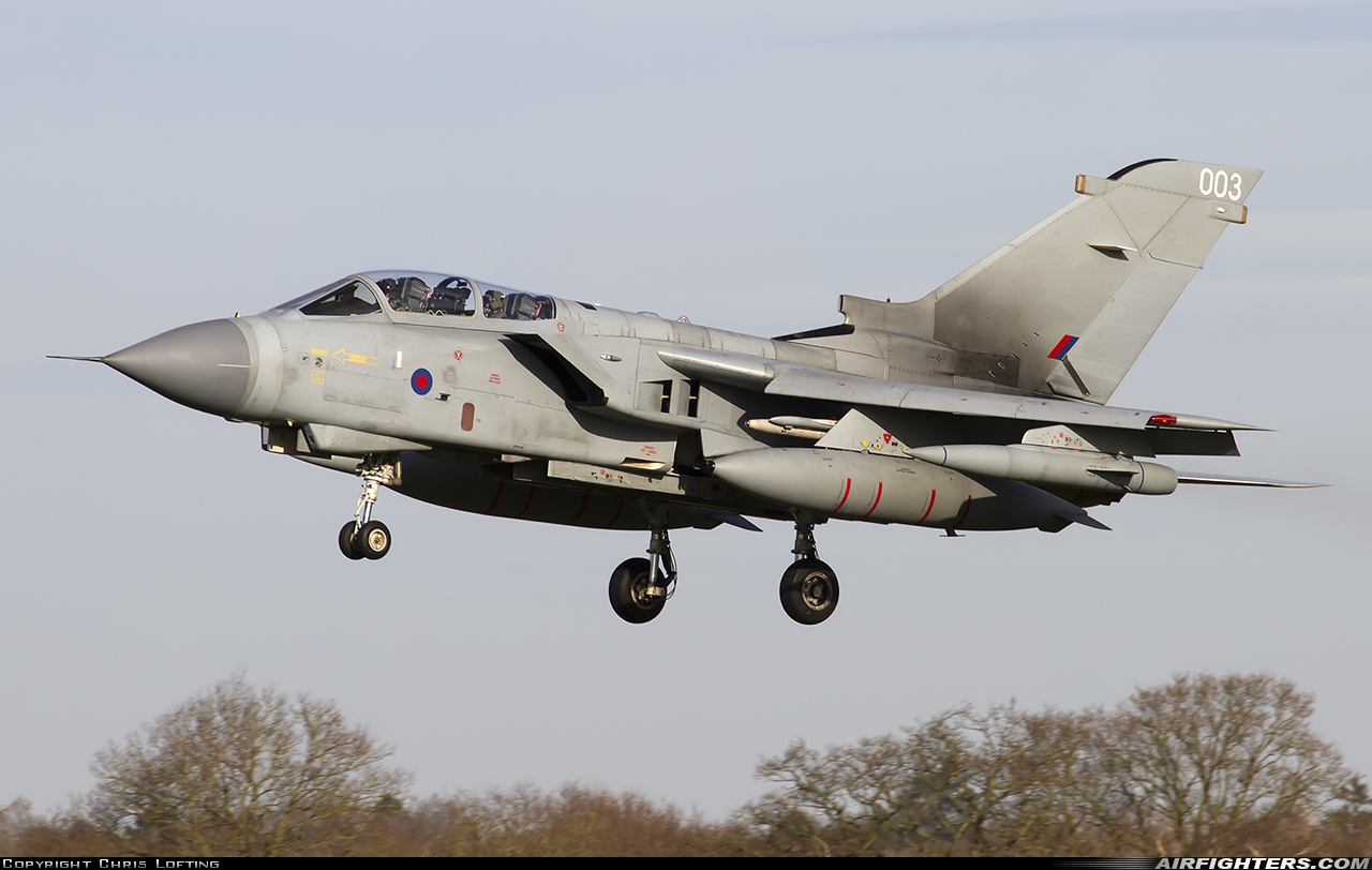 UK - Air Force Panavia Tornado GR4A ZA369 at Coningsby (EGXC), UK