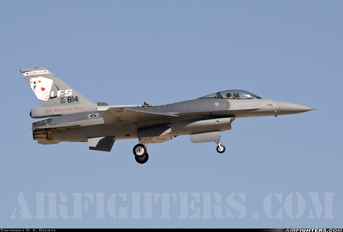 Taiwan - Air Force Lockheed Martin F-16V Fighting Falcon 93-0814 at Tucson - Int. (TUS / KTUS), USA