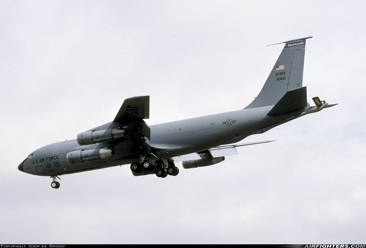 USA - Air Force Boeing KC-135E Stratotanker (717-100) 59-1451 at Fairford (FFD / EGVA), UK