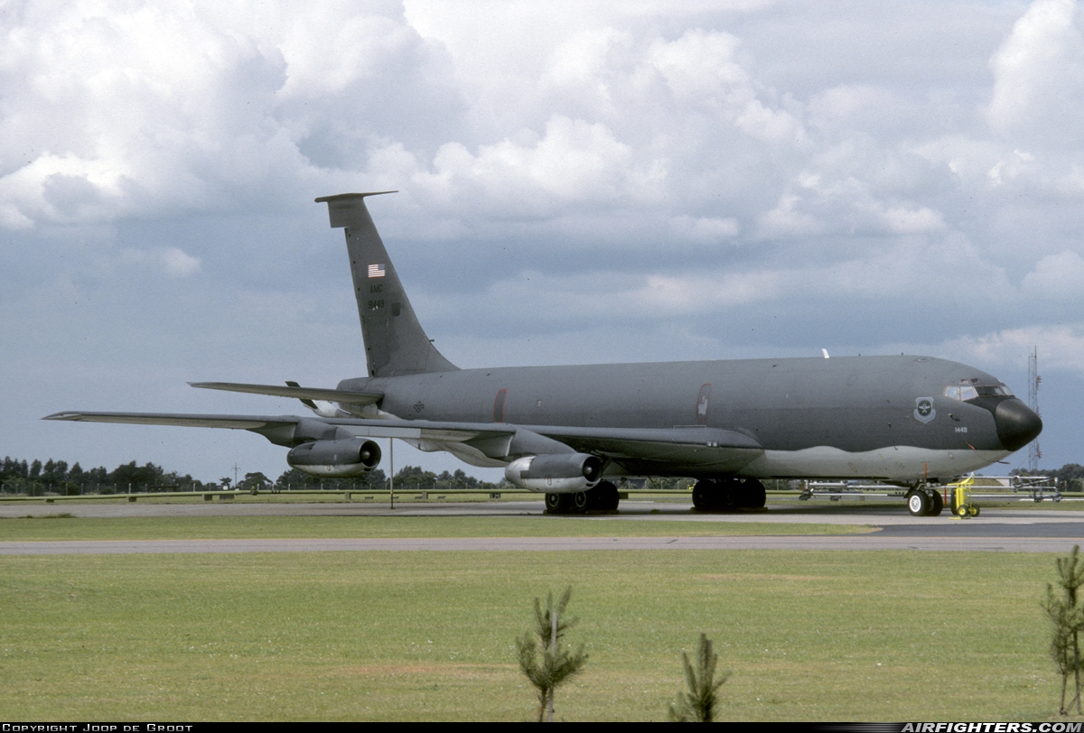 USA - Air Force Boeing KC-135A Stratotanker (717-100) 59-1449 at Mildenhall (MHZ / GXH / EGUN), UK