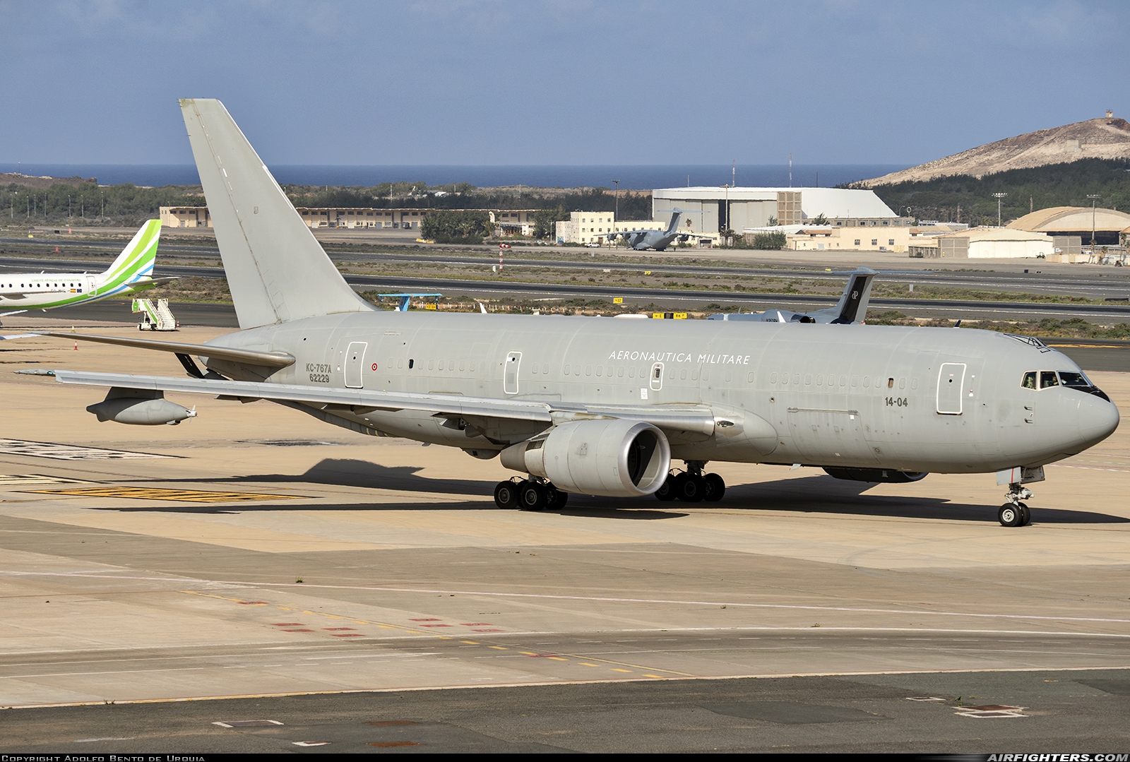 Italy - Air Force Boeing KC-767A (767-2EY/ER) MM62229 at Gran Canaria (- Las Palmas / Gando) (LPA / GCLP), Spain
