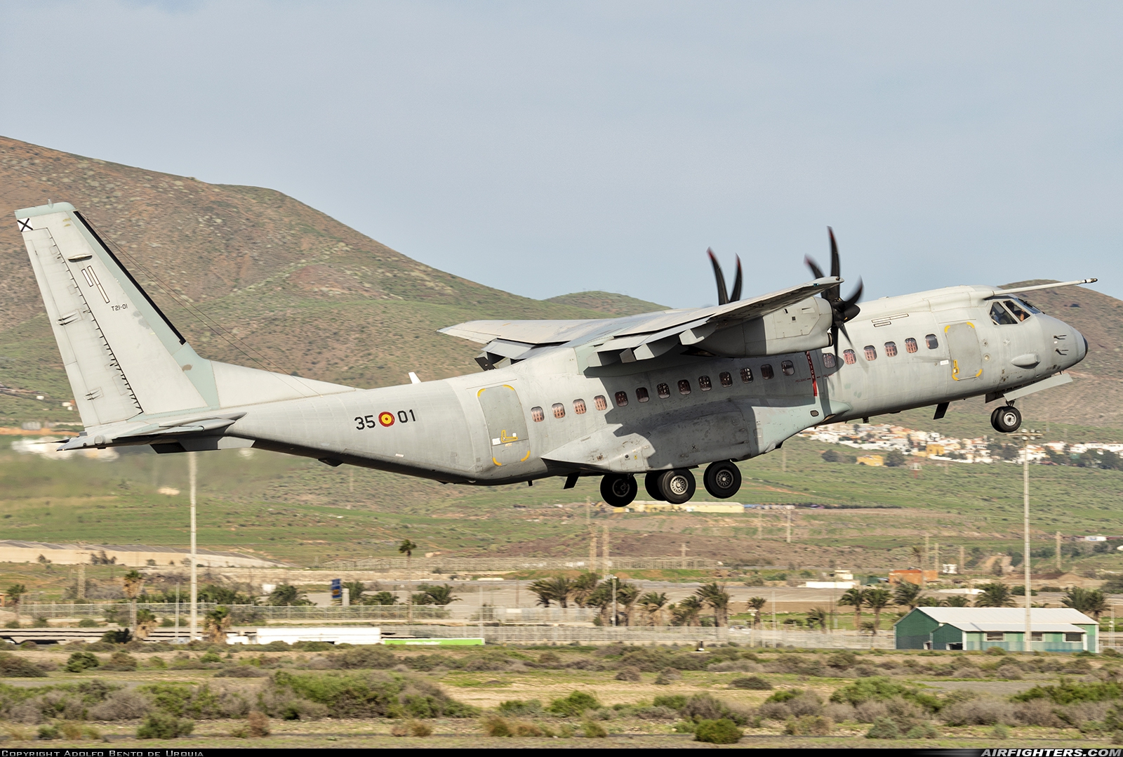 Spain - Air Force CASA C-295M T.21-01 at Gran Canaria (- Las Palmas / Gando) (LPA / GCLP), Spain