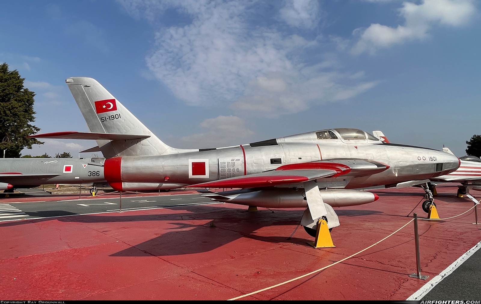 Türkiye - Air Force Republic RF-84F Thunderflash 51-1901 at Off-Airport - Istanbul, Türkiye