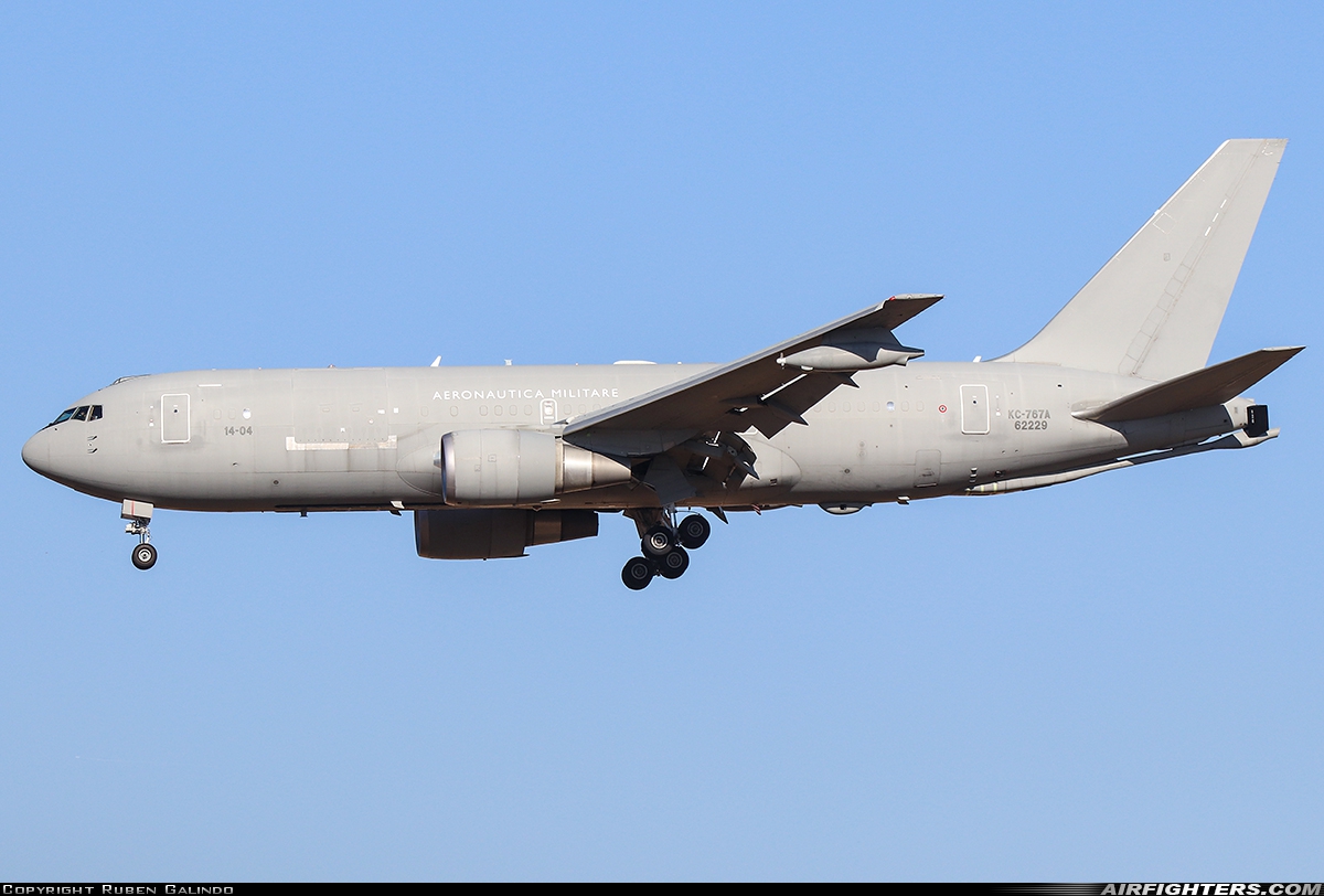 Italy - Air Force Boeing KC-767A (767-2EY/ER) MM62229 at Madrid - Torrejon (TOJ / LETO), Spain