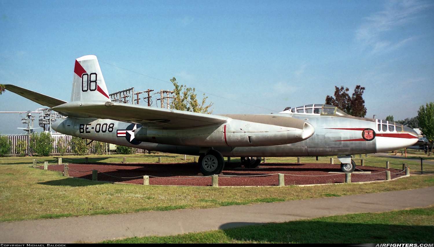 USA - Air Force North American B-45A Tornado 47-0008 at Atwater (Merced) - Castle (AFB) (MER / KMER), USA