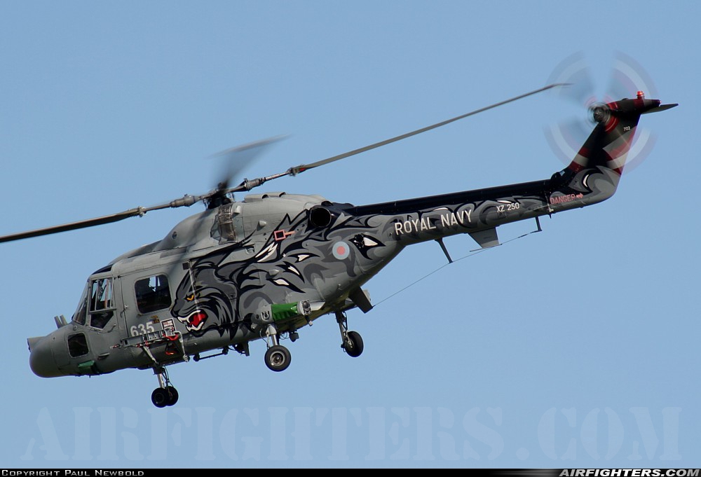 UK - Navy Westland WG-13 Lynx HAS3S XZ250 at Waddington (WTN / EGXW), UK