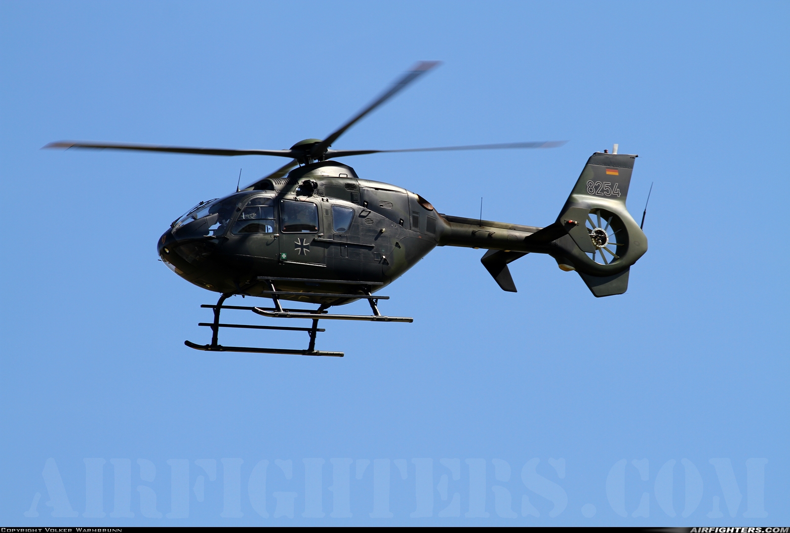 Germany - Army Eurocopter EC-135T1 82+54 at Geilenkirchen (GKE / ETNG), Germany