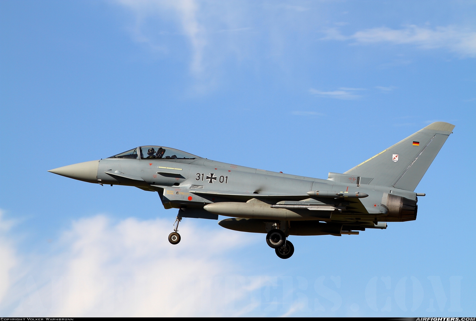 Germany - Air Force Eurofighter EF-2000 Typhoon S 31+01 at Norvenich (ETNN), Germany