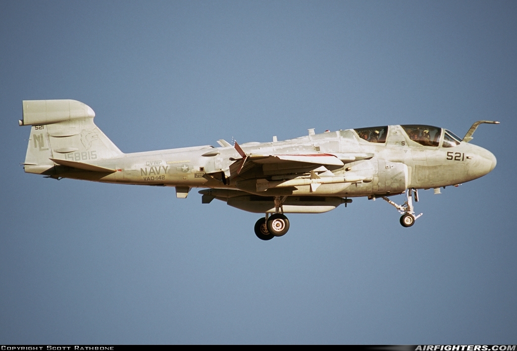 USA - Navy Grumman EA-6B Prowler (G-128) 158815 at Las Vegas - Nellis AFB (LSV / KLSV), USA
