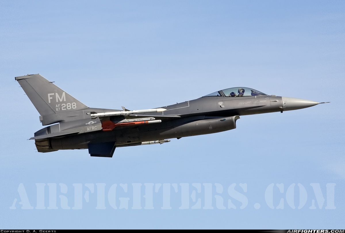 USA - Air Force General Dynamics F-16C Fighting Falcon 87-0288 at Fort Worth - NAS JRB / Carswell Field (AFB) (NFW / KFWH), USA