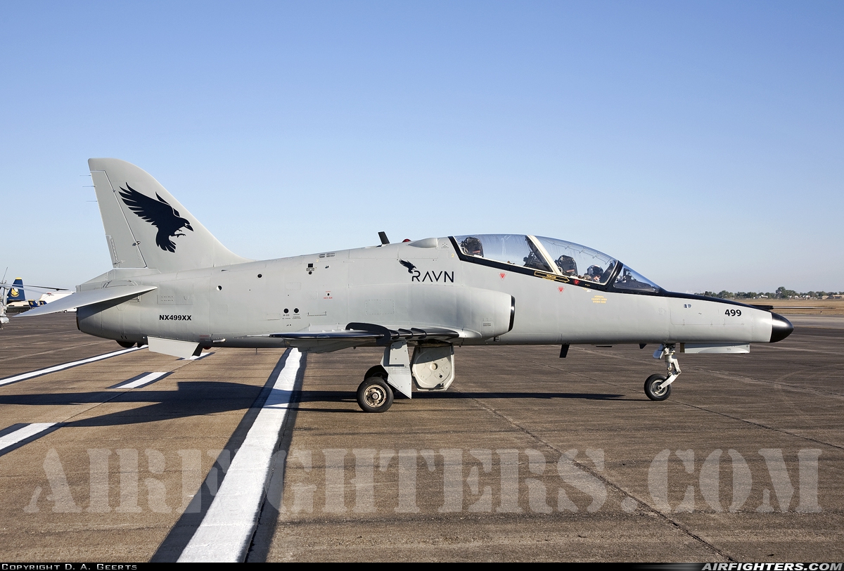 Company Owned - RAVN Aerospace British Aerospace Hawk Mk.67 NX499XX at Houston - Ellington Field (AFB) (EFD), USA