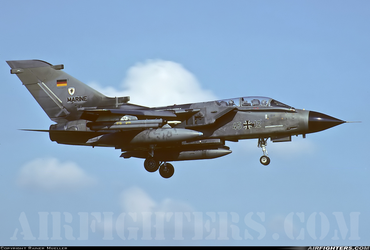 Germany - Air Force Panavia Tornado IDS(T) 45+12 at Eggebek (ETME), Germany