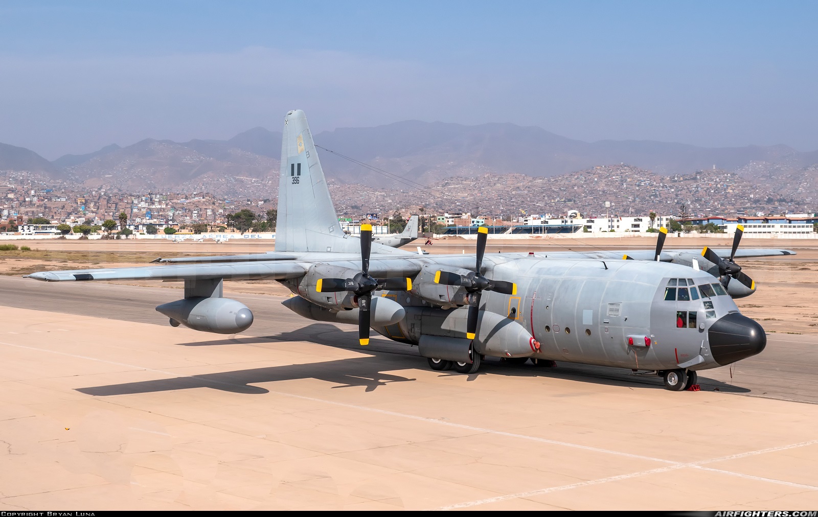 Peru - Air Force Lockheed KC-130H Hercules (L-382) 396 at Lima - Las Palmas (SPLP), Peru