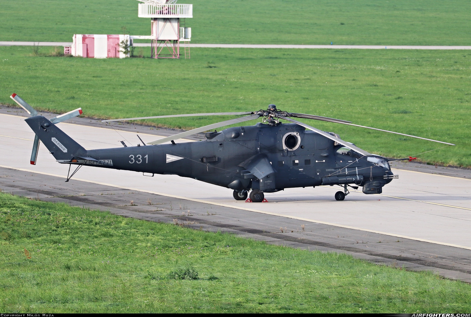 Hungary - Air Force Mil Mi-24P 331 at Ostrava - Mosnov (OSR / LKMT), Czech Republic