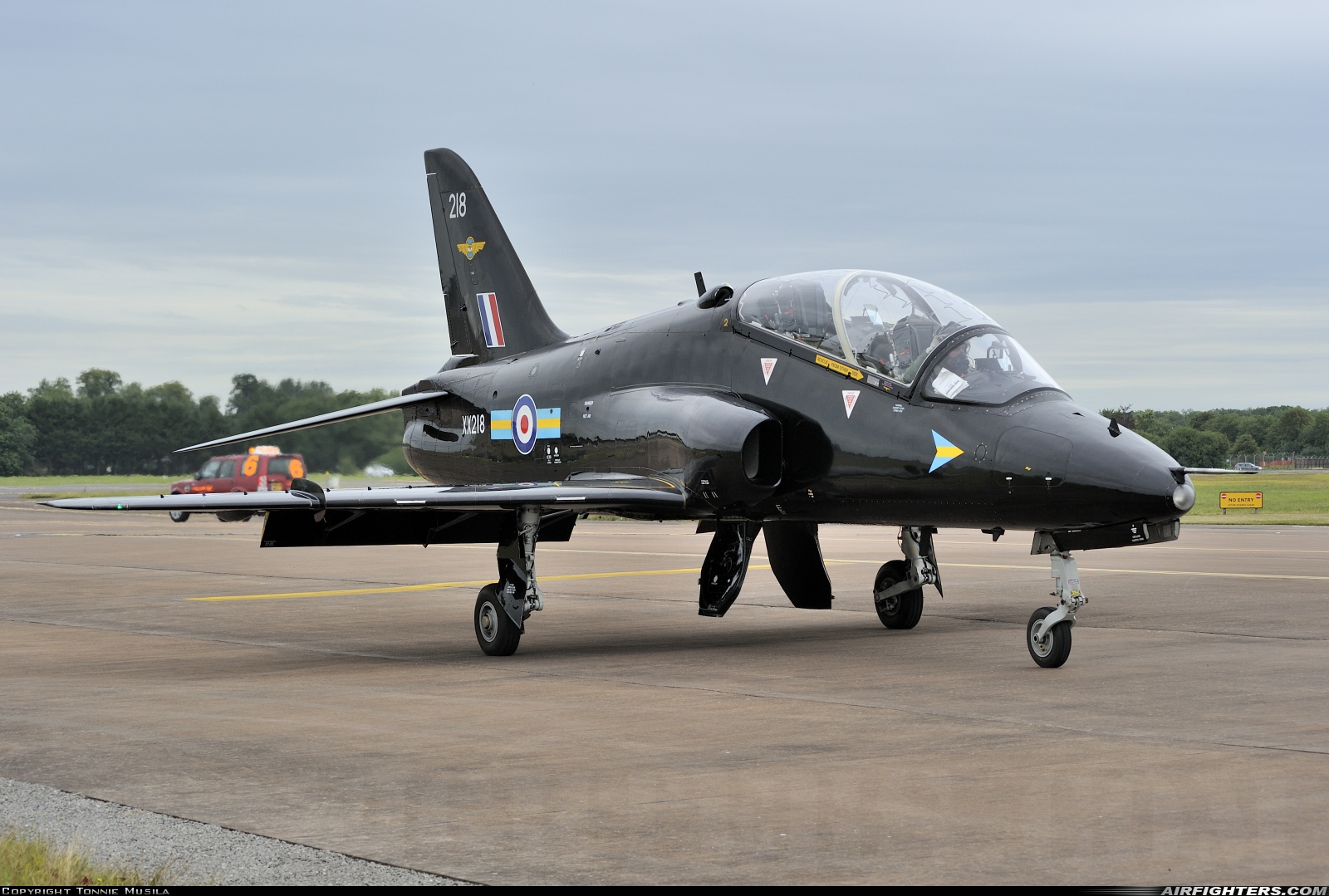 UK - Air Force British Aerospace Hawk T.1A XX218 at Fairford (FFD / EGVA), UK