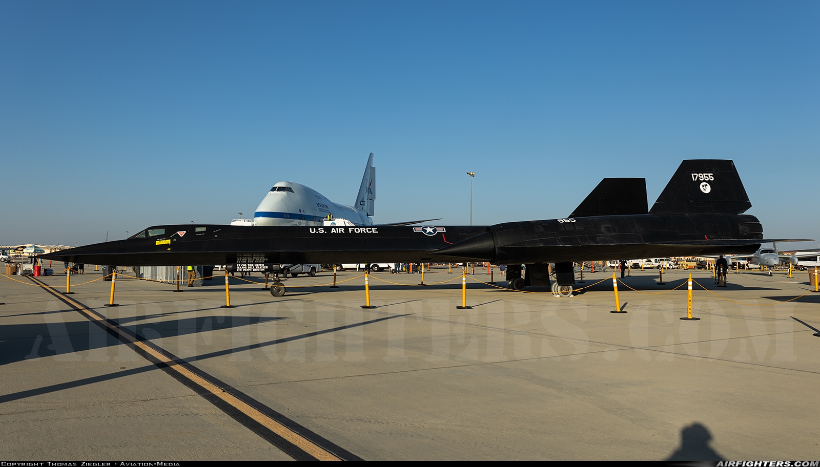 USA - Air Force Lockheed SR-71A Blackbird 61-7955 at Edwards - AFB (EDW / KEDW), USA