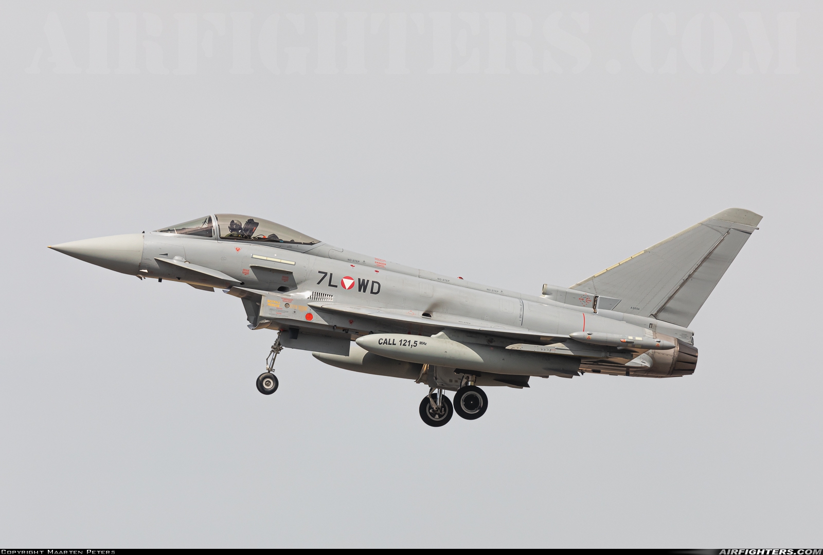 Austria - Air Force Eurofighter EF-2000 Typhoon S 7L-WD at Fairford (FFD / EGVA), UK