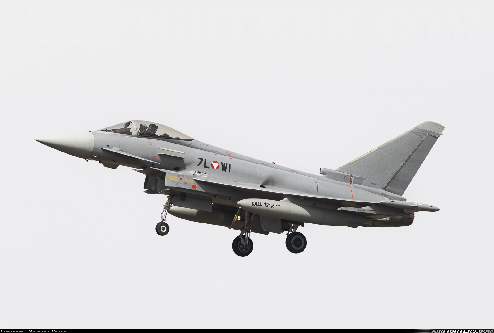 Austria - Air Force Eurofighter EF-2000 Typhoon S 7L-WI at Fairford (FFD / EGVA), UK