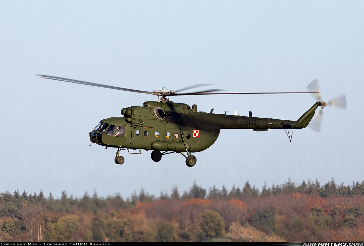 Poland - Army Mil Mi-8MT 6105 at De Peel (EHDP), Netherlands