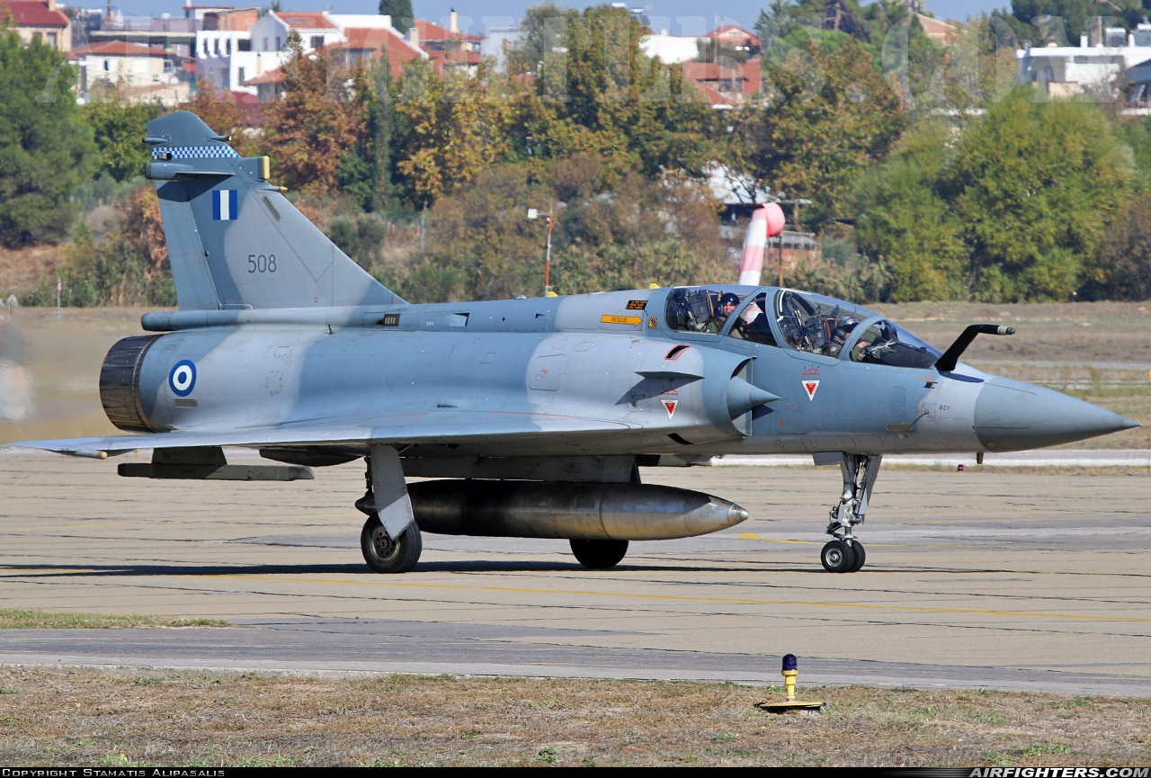 Greece - Air Force Dassault Mirage 2000-5BG 508 at Tanagra (LGTG), Greece