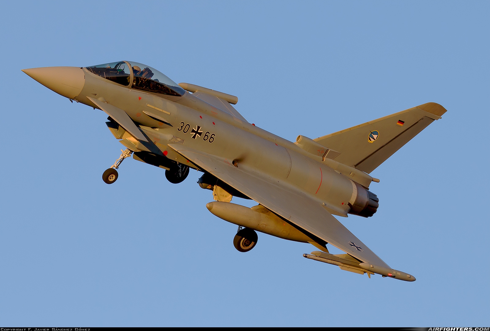 Germany - Air Force Eurofighter EF-2000 Typhoon S 30+66 at Albacete (- Los Llanos) (LEAB), Spain