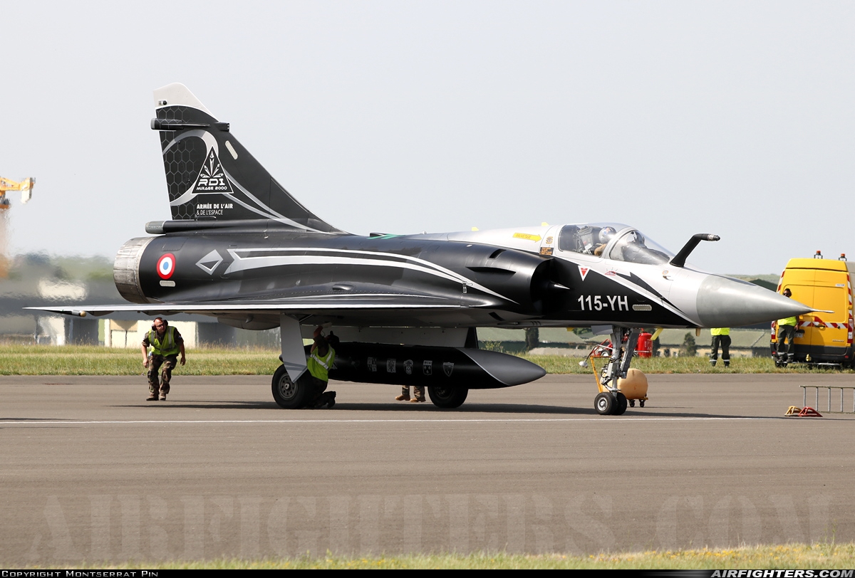 France - Air Force Dassault Mirage 2000C 109 at Cognac - Chateaubernard (CNG / LFBG), France