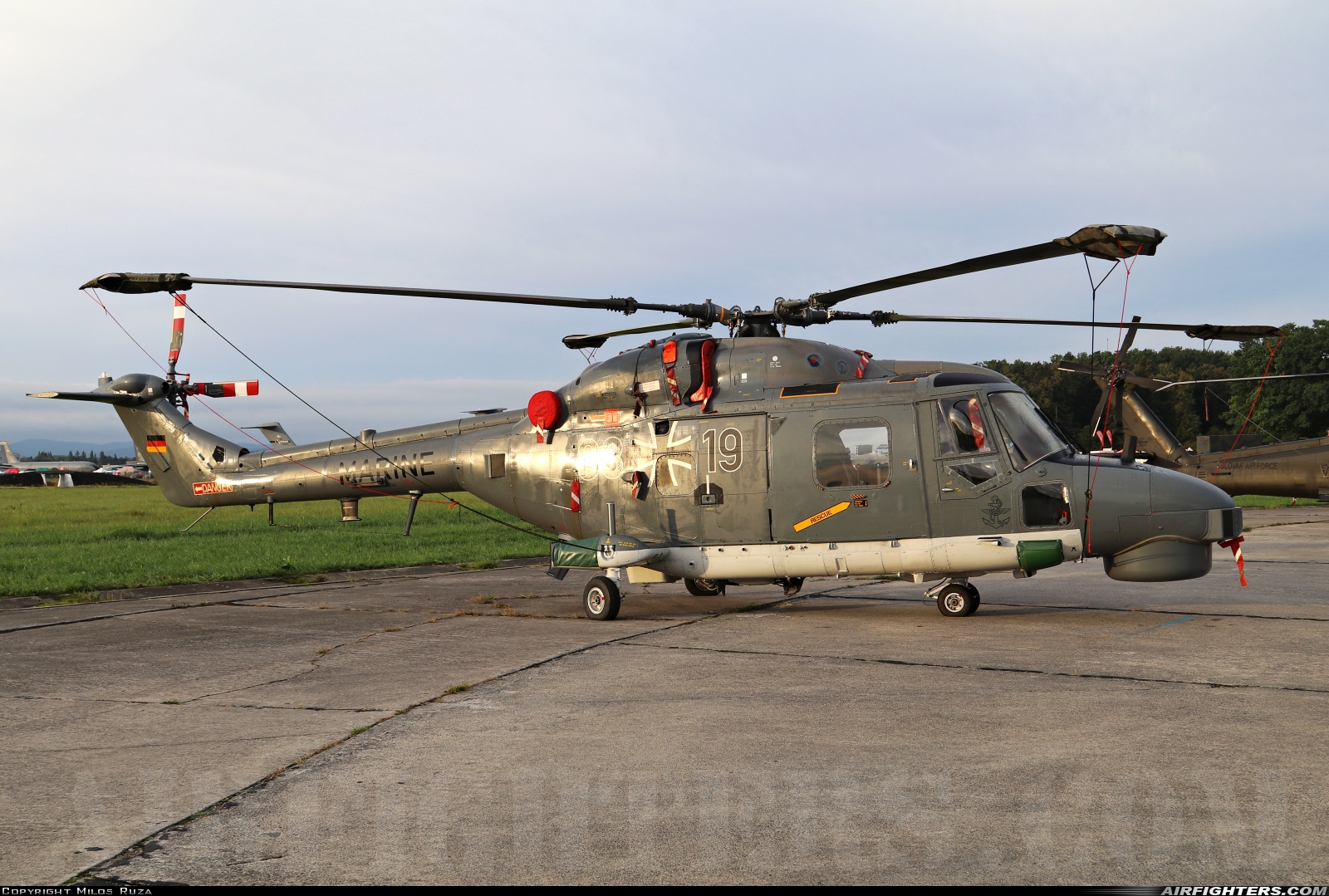 Germany - Navy Westland WG-13 Super Lynx Mk88A 83+19 at Ostrava - Mosnov (OSR / LKMT), Czech Republic