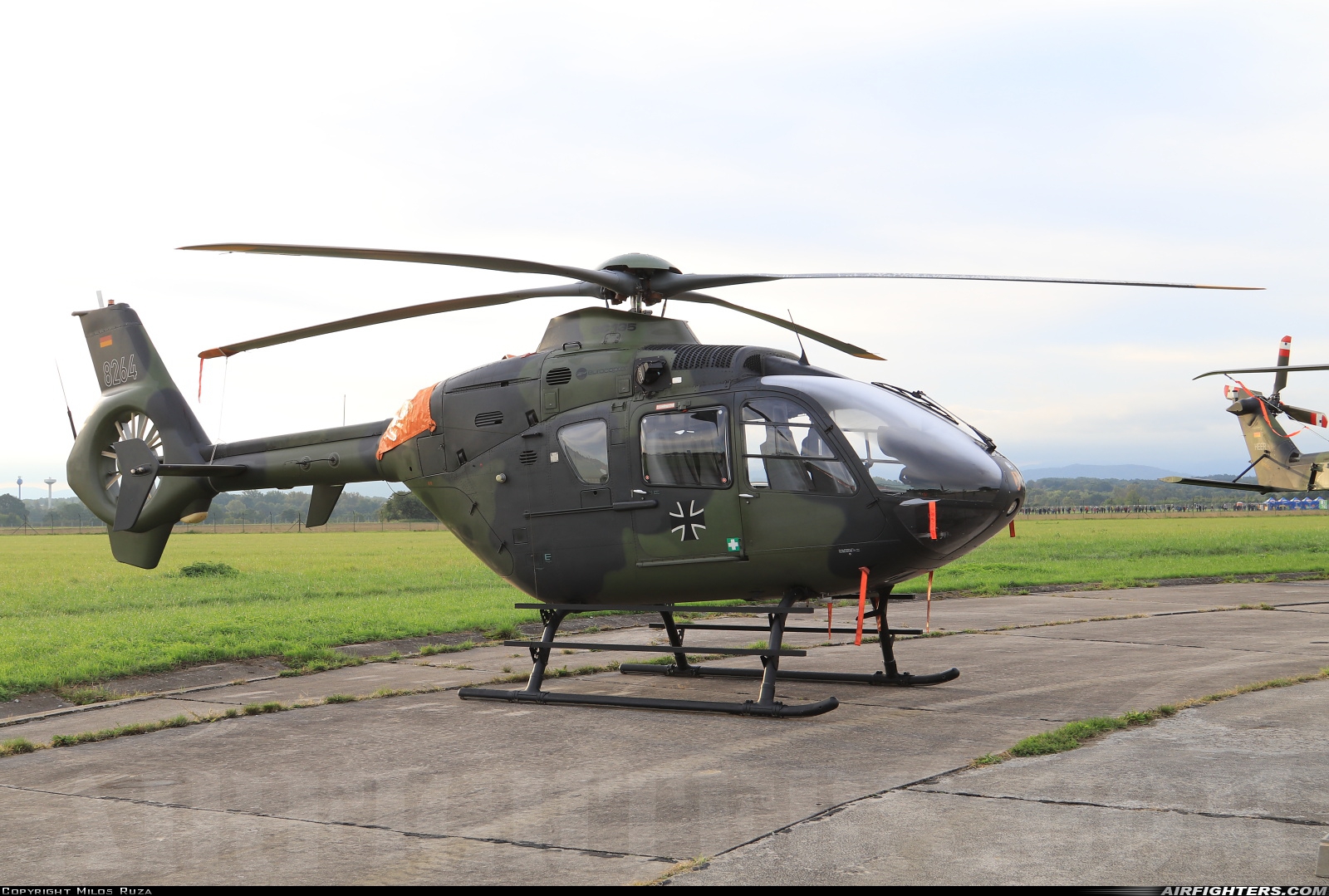 Germany - Army Eurocopter EC-135T1 82+64 at Ostrava - Mosnov (OSR / LKMT), Czech Republic